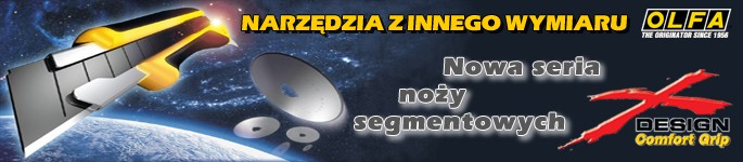 Strona z noami OLFA